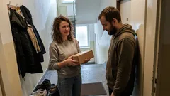 Otevřela jsem sousedovi dveře. Až potom jsem zjistila, jak opravdu vypadám