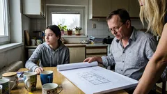 Když mi táta ukázal plány nového domu, jedna místnost mi vyrazila dech