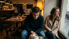 Přítelkyně si se mnou dala schůzku v kavárně. Domů jsem šel sám